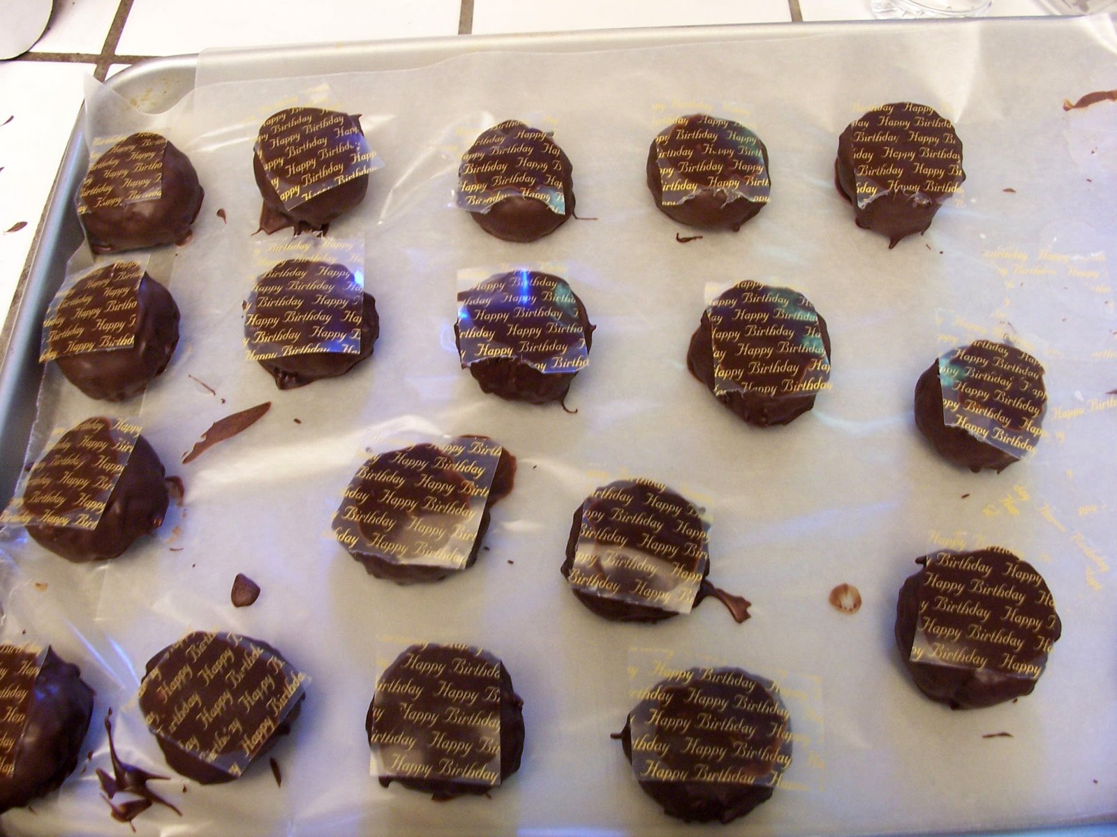 How To Use Transfer Sheets For Chocolates 